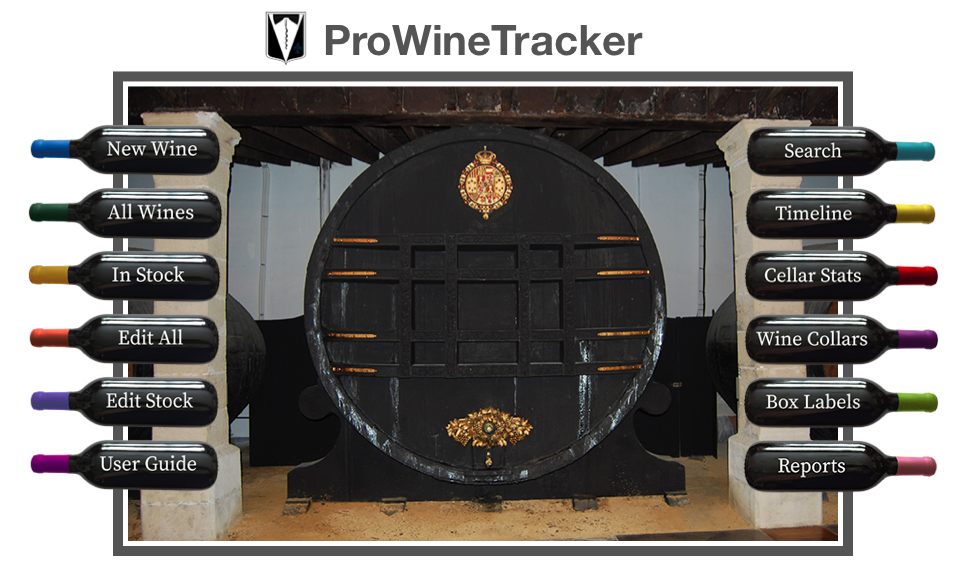 Wine Cellar Tracker - ProWineTracker App